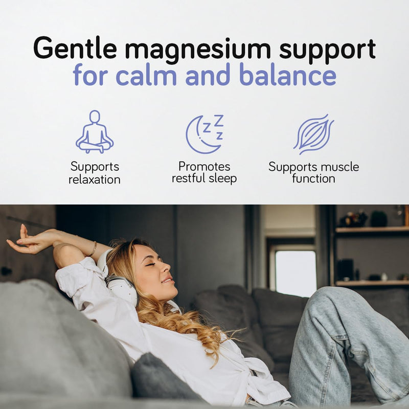 Magnesium Glycinate with Vitamin B6 P-5-P – 180 Vegan Capsules – 1500mg Bisglycinate, 300mg Elemental Magnesium – High Strength Chelated Formula – 2 Months Supply – Made in EU