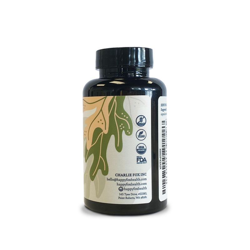 Gold Sea Moss Superfood Bundle - Organic Seamoss Raw & Irish Sea Moss, Bladderwrack and Burdock Root Capsules