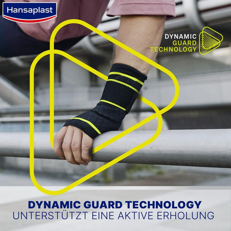[Australia] - Hansaplast Performance wrist bandage, wrist support stabilizes & relieves the joint, wrist protector for right & left wrist supports active recovery, size L/XL 