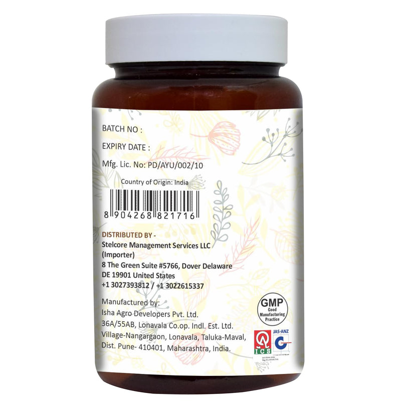 [Australia] - Guggul Vegie Capsule with Arjuna Extract 120 Count 1000 mg 120 Count (Pack of 1) 