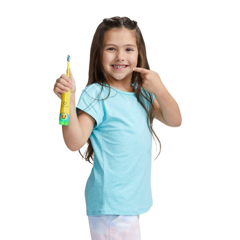 [Australia] - BriteBrush™ - Interactive Smart Kids Toothbrush featuring Baby Shark 1 Count (Pack of 1) 