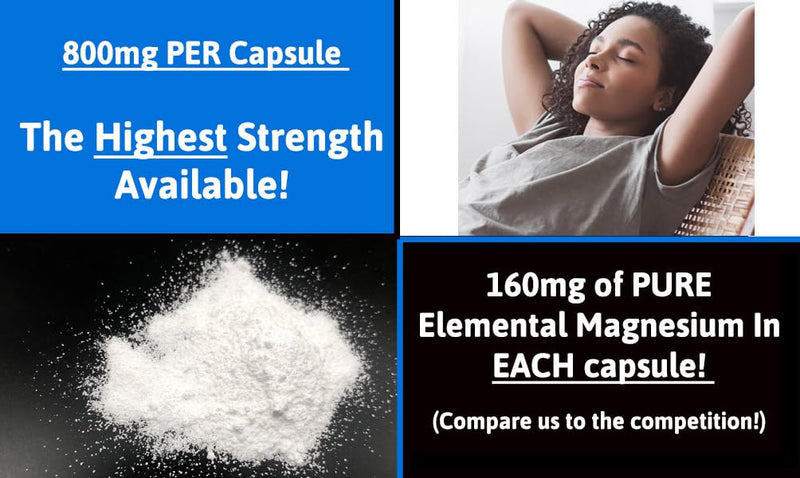 Magnesium Malate Capsules Not Tablets Bioavailable Mineral Supplement Easy to Take – Magnesium Has 10 Ten EU Approved Health Claims 320mg - 120 Vegan Capsules 3