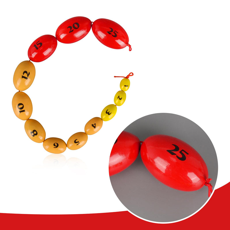 [Australia] - Wooden Prader Orchidometer, Prader Balls, Endocrine Rosary for Measuring Testicular Scale in Clinic/Hospital, Best Gift for Endocrinologists and Pediatricians - B 
