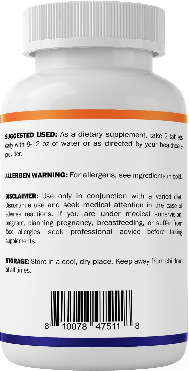 Vitamatic Calcium Supplement 1200mg with D3, K2 & B12, Immune & Bone Health Support - 365 Coated Tablets