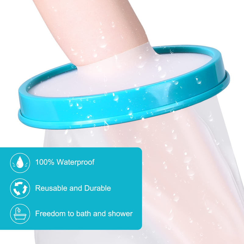 [Australia] - Fasola Plaster Protection Waterproof Arm Child Arm Shower Protection Children for Arm, Hands, Wrists, Elbows, Fingers, Wounds, Reusable Plaster Water Protection Arm, 19 Inch 6-7 Yrs (49 cm) 