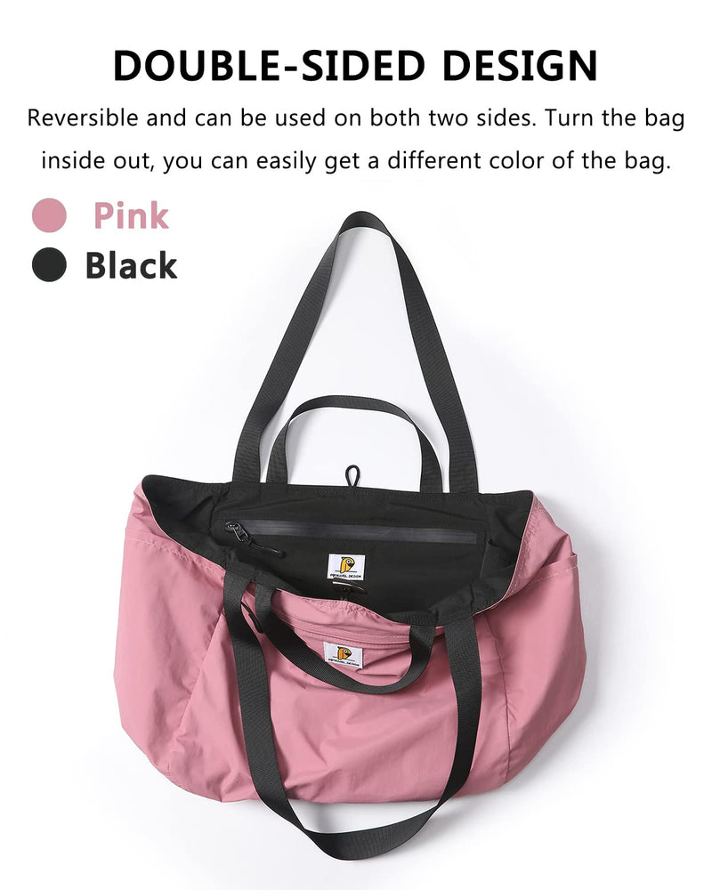 VanFn Passport Wallets and Duffle Bags, Foldable Travel Totes Duffel Bag, Lightweight Gym Bags, Outdoor Weekend Bag, Luggage Duffle Backpack, Sports Shoulder Handbag For Men & Women