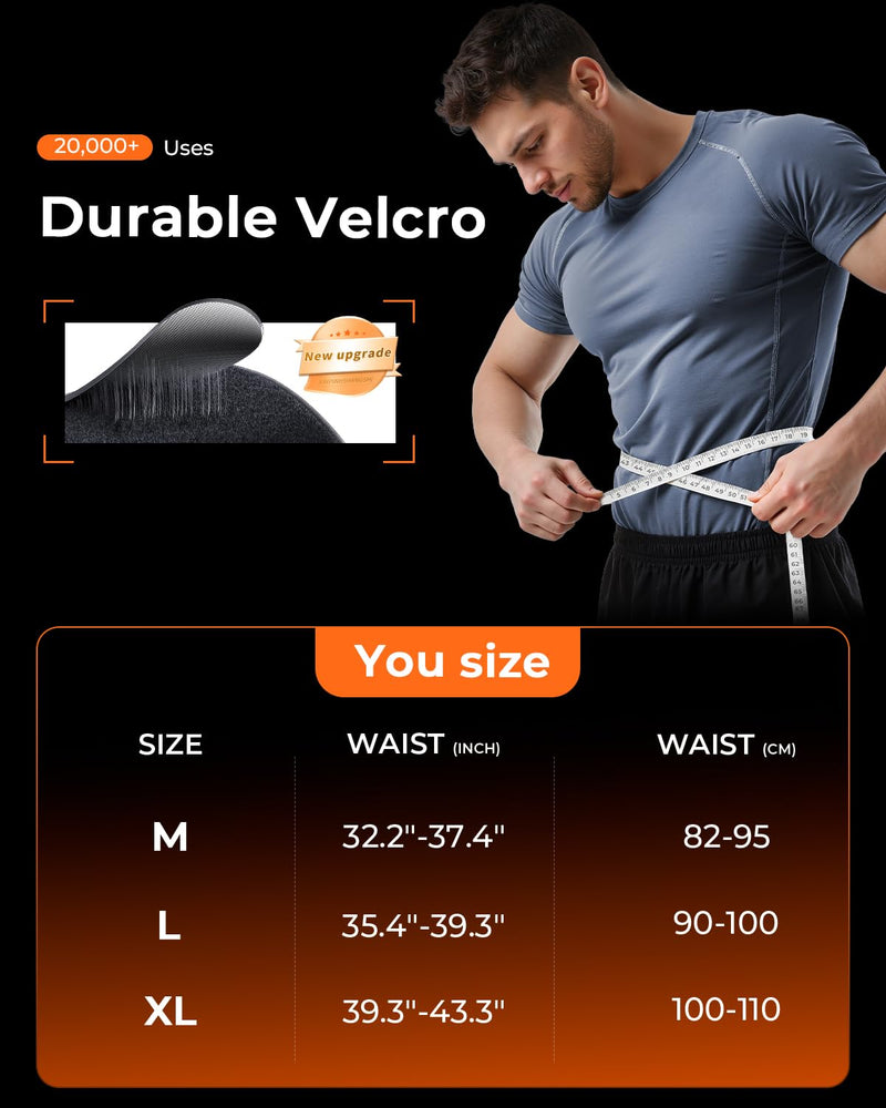 [Australia] - Ultra Breathable Work Back Brace for Men & Women [Upgraded Medical-Grade Support] Lower Back Support Belt with Removable Suspenders - Pain Relief for Lifting, Warehouse, Construction, Moving Black Medium 