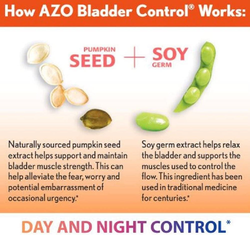 AZO Bladder Control with Go-Less Daily Supplement | Helps Reduce Occasional Urgency & Complete Feminine Balance Daily Probiotics for Women