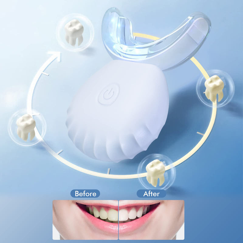 [Australia] - Teeth Whitening Light,10X More Powerful Blue Led Light Connected with USB, Non-Battery Teeth Whitening LED Light in Home Use 