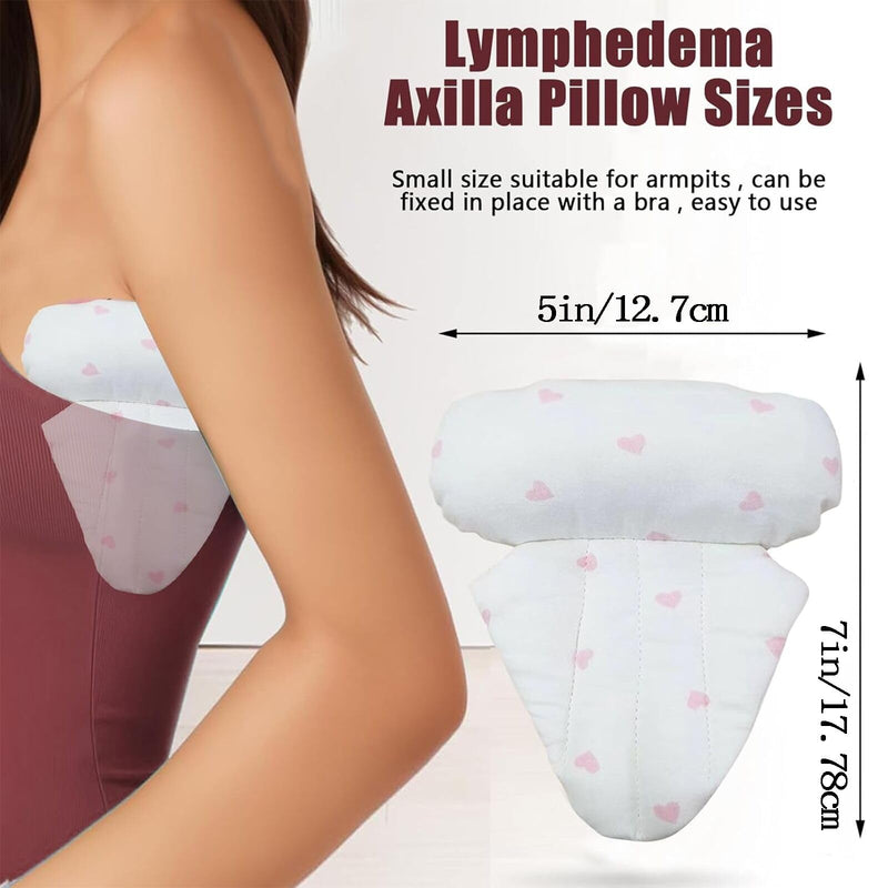 [Australia] - Lymphedema Axilla Pillow Mastectomy Recovery Pillow Surgery Recovery Post-Surgery Underarm Pillow Breast Surgery Pillow for Sleeping Armpit Pain Relief, 2pcs 