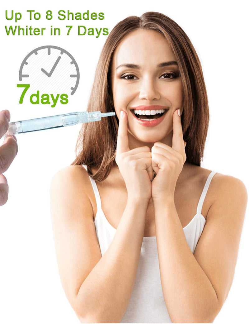 Bright White Smiles Teeth Whitening Gel Refill Kit, 10 44% Tubes | 44% Carbamide Peroxide, Tooth Whitener Formula