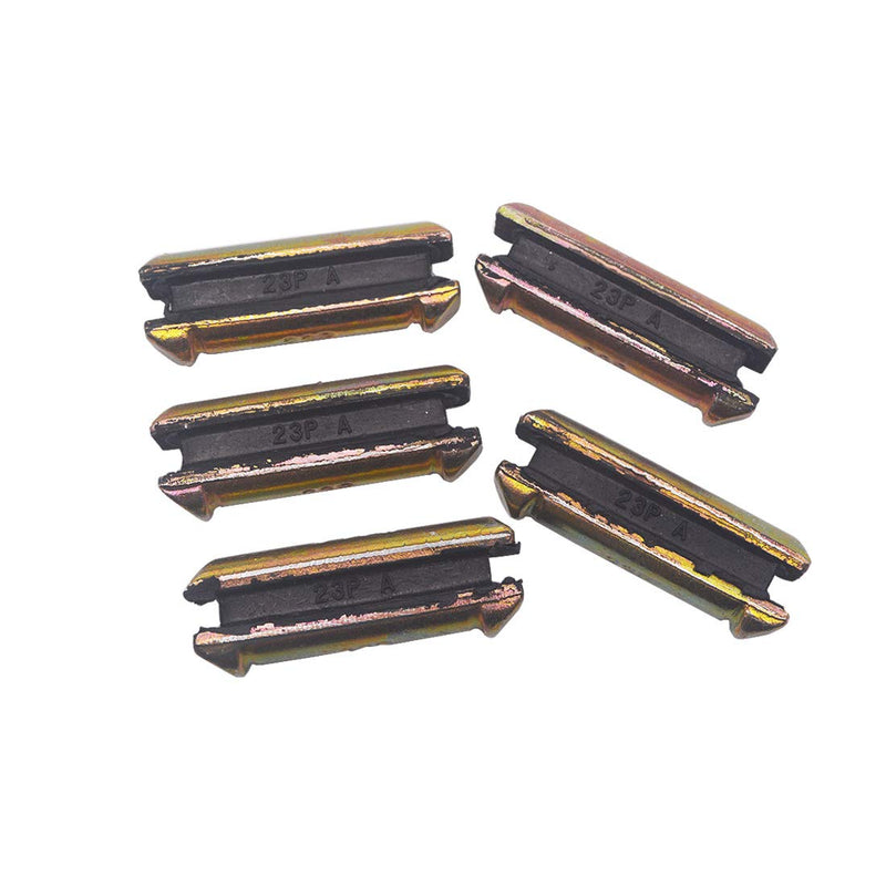 [Australia] - 5 Pcs Bucket Tooth Flex Pins for 23 230 Bucket Teeth T23P D39094 6567620 23FP Replacement for Case Bobcat 