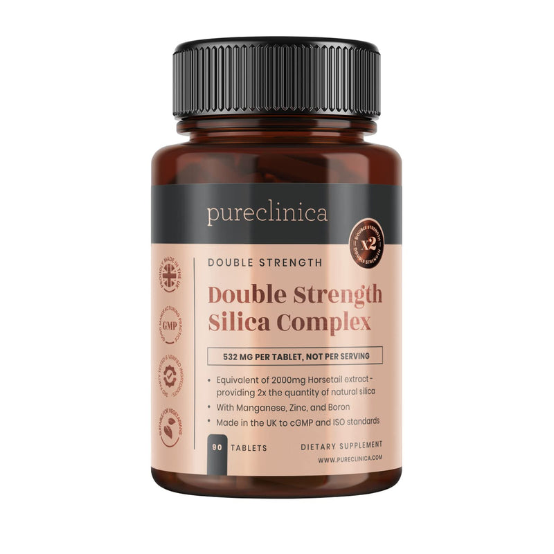 [Australia] - Double Strength Silica Complex ‚Äì 3 Month Supply! (2000mg Horsetail Extract x 90 Tablets) 90 Count (Pack of 1) 