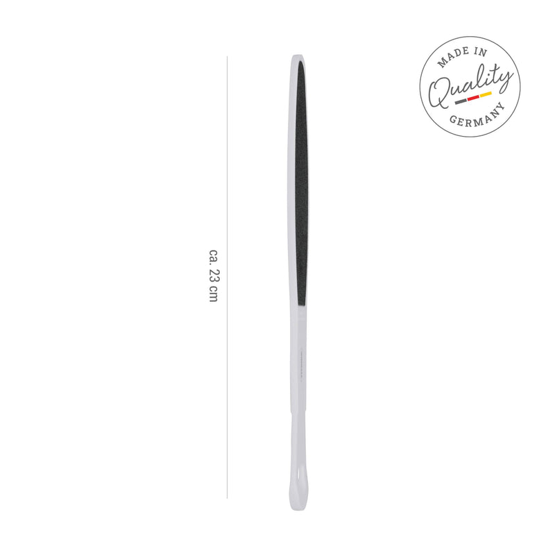 [Australia] - TITANIA double foot file (coarse & fine) • Two-sided callus file • Ergonomic foot file • Effective callus rasp foot • Made in Germany • Foot file (23cm) COARSE & FINE 