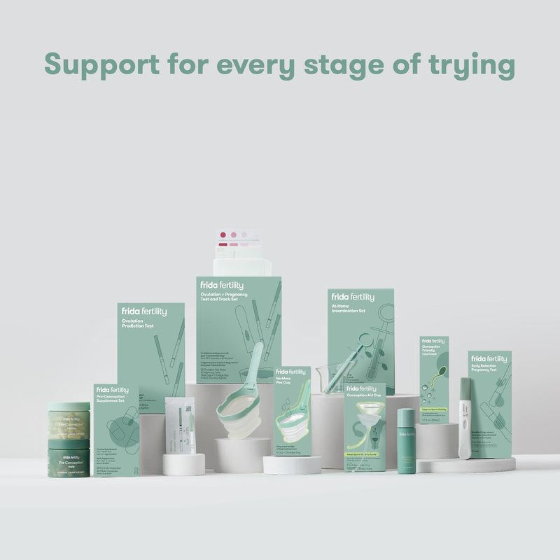 Frida Fertility At-Home Insemination Kit, Developed with Specialists for Conception Support, Easy DIY Insemination for Minimal Sperm Waste & Family Planning, 2 Applicators & 2 Collection Cups