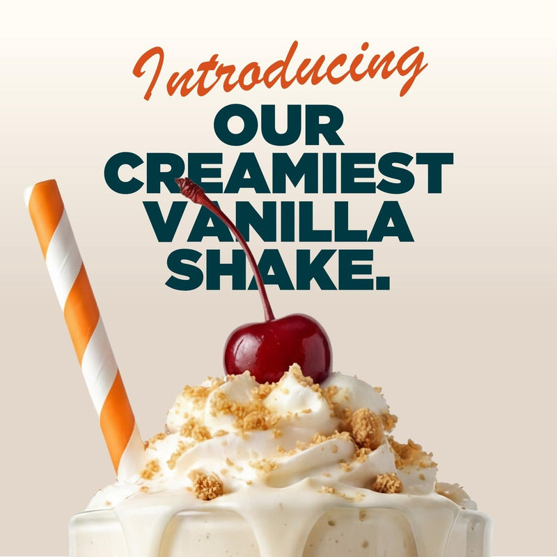 Myprotein Impact Whey Protein Milkshake - Vanilla Ice Cream | 15 Servings | Creamy Dessert-Style Gym Shake | 20g+ Protein Per Serving | Rich, Smooth & Indulgent Taste | Low Fat & Easy Mixing