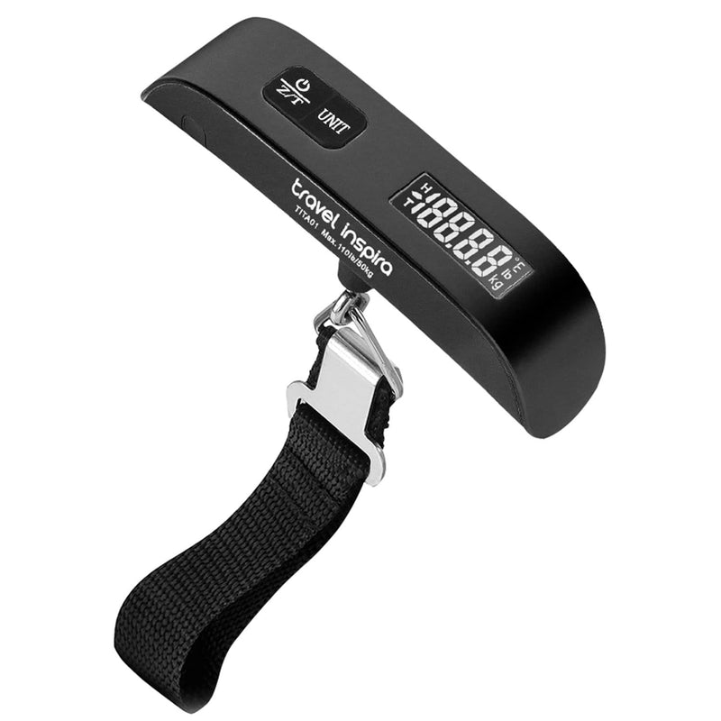 travel inspira Slim Anti-Theft RFID Blocking Travel Money Belt & Passport Holder -Luggage Scale