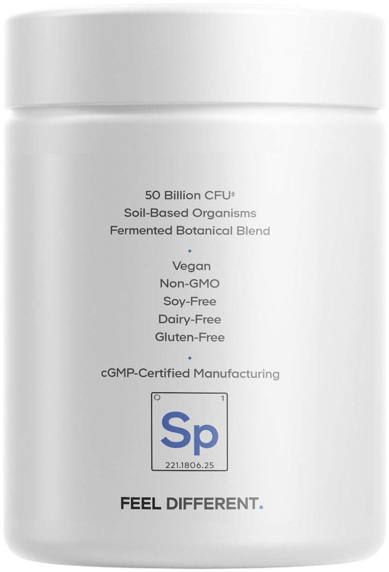Codeage SBO Probiotics, 50 Billion CFUs Per Serving, Multi Strain Soil Based Organisms Blend and Organic Fermented Botanical Blend, Shelf-Stable, 90 Capsules 1