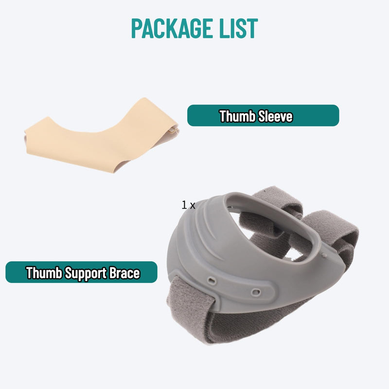 CMC Thumb Brace for Osteoarthritis CMC Joint Pain Stabilizes Thumb CMC Joint Without Limiting Hand Function Left Hand (M)