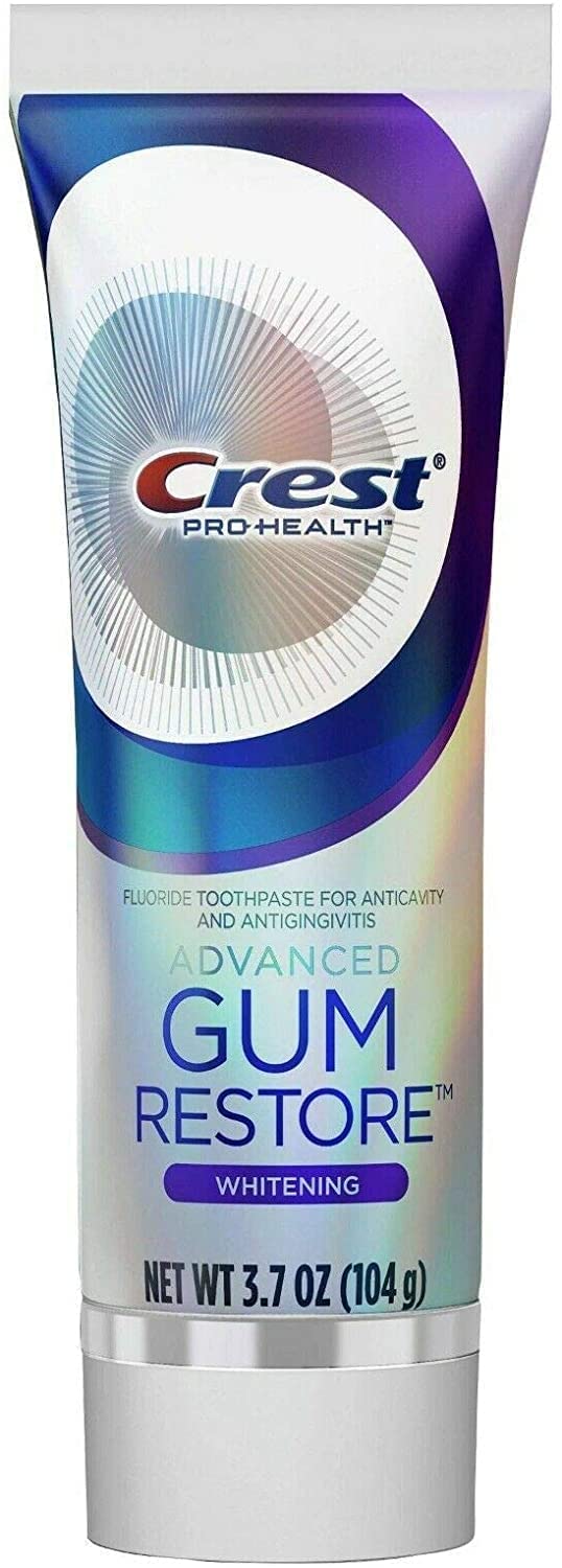 [Australia] - Crest Pro Health Gum Restore Advanced Whitening Toothpaste, 3.7 Oz (104g) - Pack of 2 
