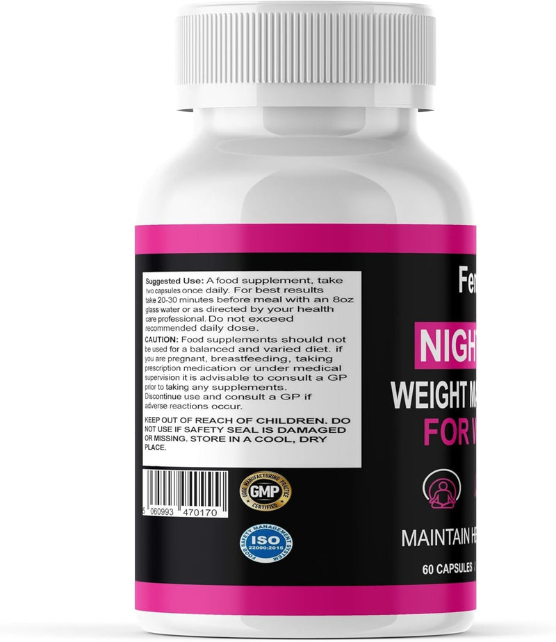 Femina Night Time Capsules - Femina Nighttime Formula Support (60 Capsules)