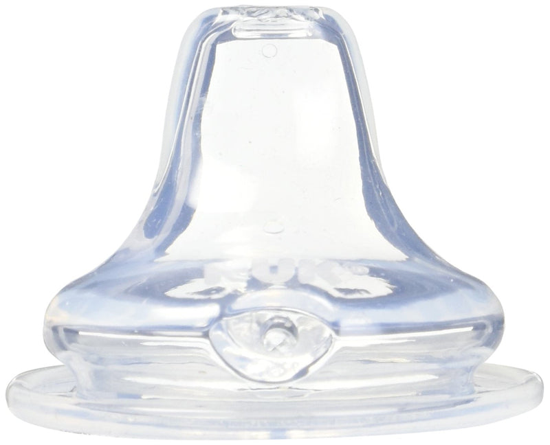 8 Nuk Clear Silicone Replacement Spouts