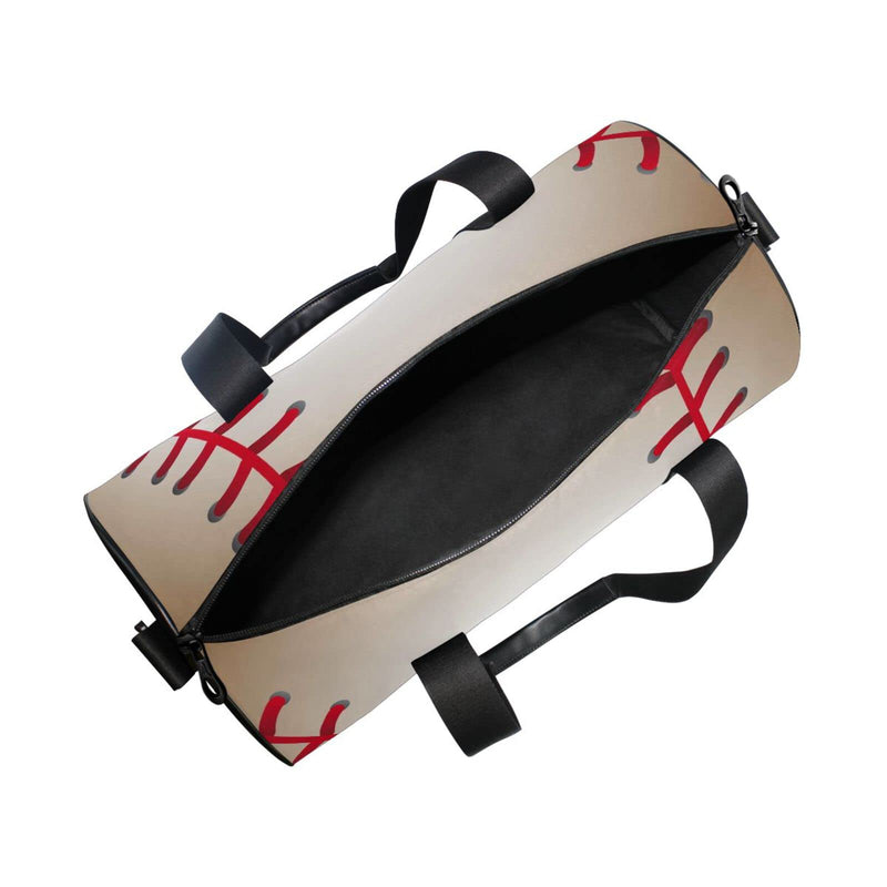 Baseball Ball Duffel Bag Sports Gym Bags for Men and Women