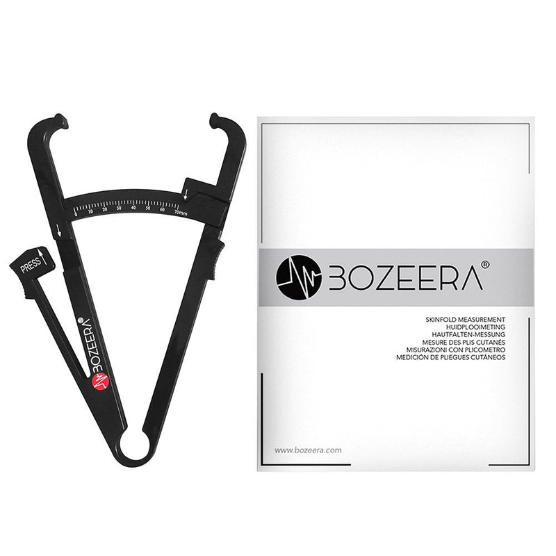 [Australia] - [BODY FAT CLIMP] - Body fat measuring device including FREE software, video instructions and German user manual - BOZEERA© - for measuring body fat percentage 
