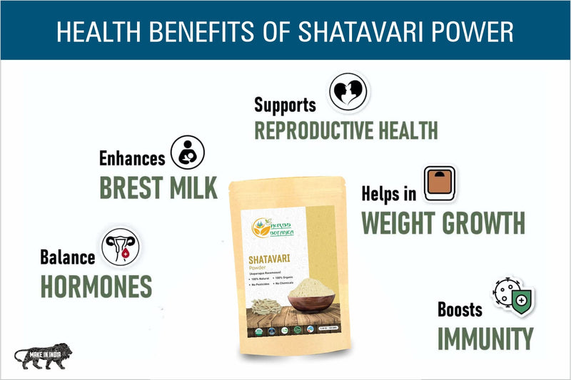 [Australia] - Shatavari Powder Organic Asparagus Racemosus for Lactation Breastfeeding Shatavri Satawar Kalpa Kalp India USDA Organic Improves Lactation | Rejuvenates Stamina | 5.3 oz / 150 gms 