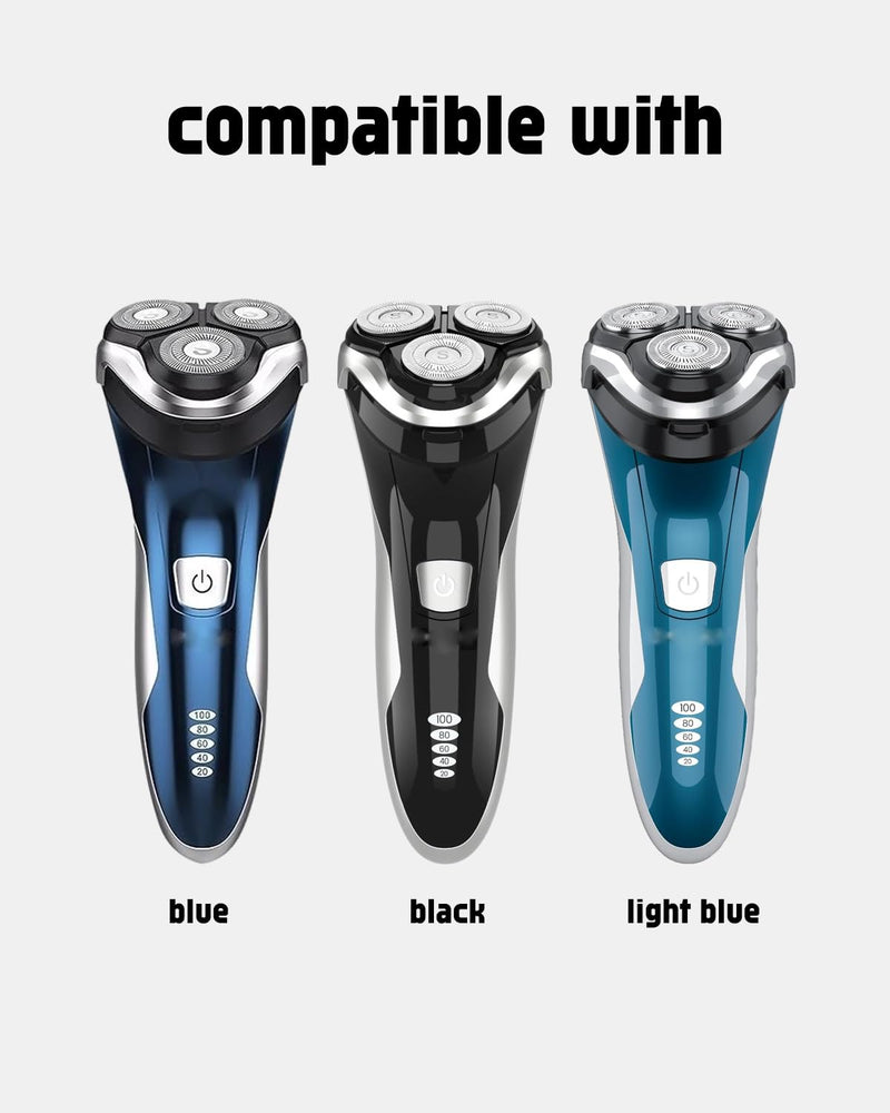 [Australia] - Sweetlf Replacement Blades for SweetLF Electric Shaver SWS7105 SWS7105BK, 6 Pack Electric Razor Blades, 2 Cleaning Brush 6 Packs 
