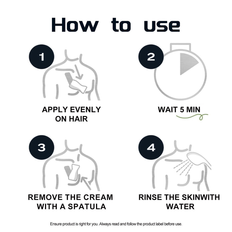 2 Pcs Hair Removal Cream for Men, Intimate Hair Removal Cream for Men Painless Depilatory for Unwanted Male Hair In Private Area, Suitable for All Skin Types