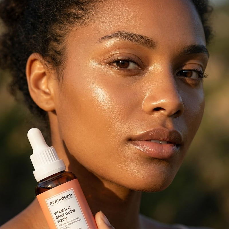 Maruderm Vitamin C Serum for Brightening — 10% Sodium Ascorbyl Phosphate, Niacinamide & Panthenol — Serum for the Appearance of Fine Lines, Glow & Dark Spots, 1 fl oz (30 mL)