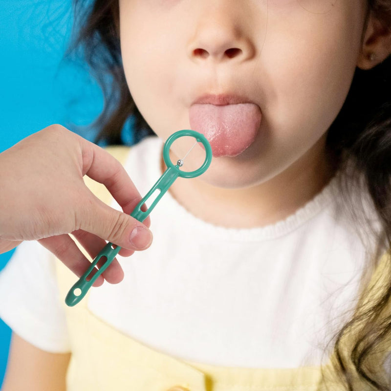[Australia] - 4 PCS Tongue Trainer,Oral Muscle Training Tool Portable Tongue Exerciser for Kids Tongue Tip Training Device 