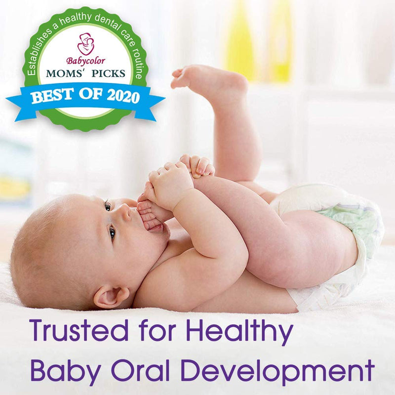 100-Pack Newborn Baby Tongue Cleaner & Soft Gauze Toothbrush - Infant Oral Cleaning Stick, Disposable, for 0-36 Months 100 Count (Pack of 1)