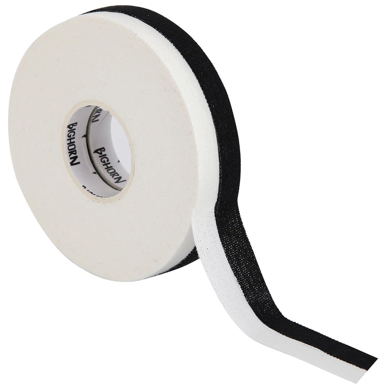 Bighorn Athletics Jiu Jitsu Finger Tape, 0.3-Inch x 45-feet, 8-Rolls | Residue-Free, Zinc Oxide Adhesive | Athletic Sports Tape for BJJ, Wrestling, Climbing, Volleyball, Hands & Toes | Black & White