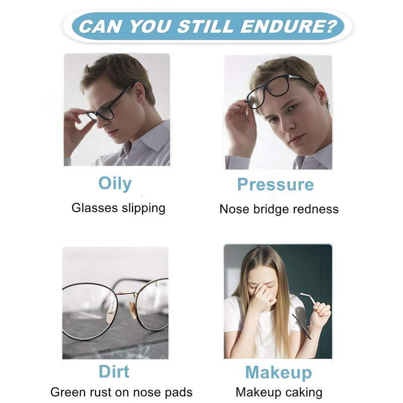 [Australia] - Adhesive Nose Pads for Glasses Anti Slip,30Pack Clear Stick On Silicone Nose Pads for Eyeglasses Sunglasses,0.75inch NoseGrips for Glasses Anti Slip,Translucent. 30 