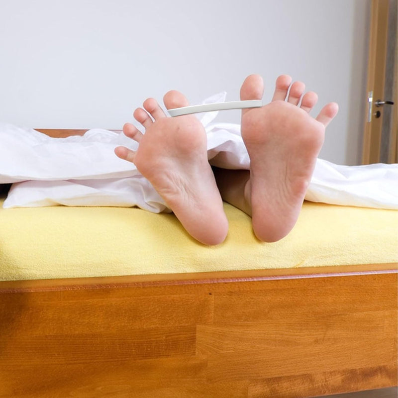 [Australia] - DAKLUNAR 4PCS Hallux Valgus Training Band for Bunion Toes for Men and Women Toe Separators to Relieve Bunion Pain Easy to Use and Comfortable（Black, Blue, Green, White） 