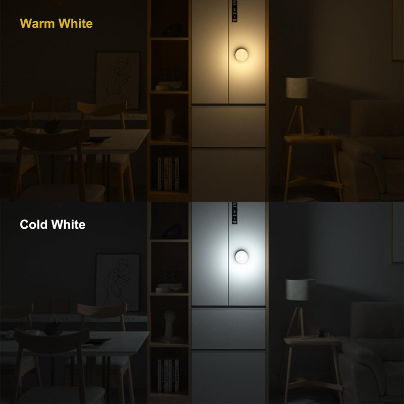 [Australia] - Kintion 2pcs Portable LED Night Light for Kids and Adult Bedside(with RGB Mode), Dimmable Warm/Red 6 Color Light Nursery Night Lamp, Soft Eye Caring Night Light for Baby Breastfeeding and Sleep Aid 2 Pcs 