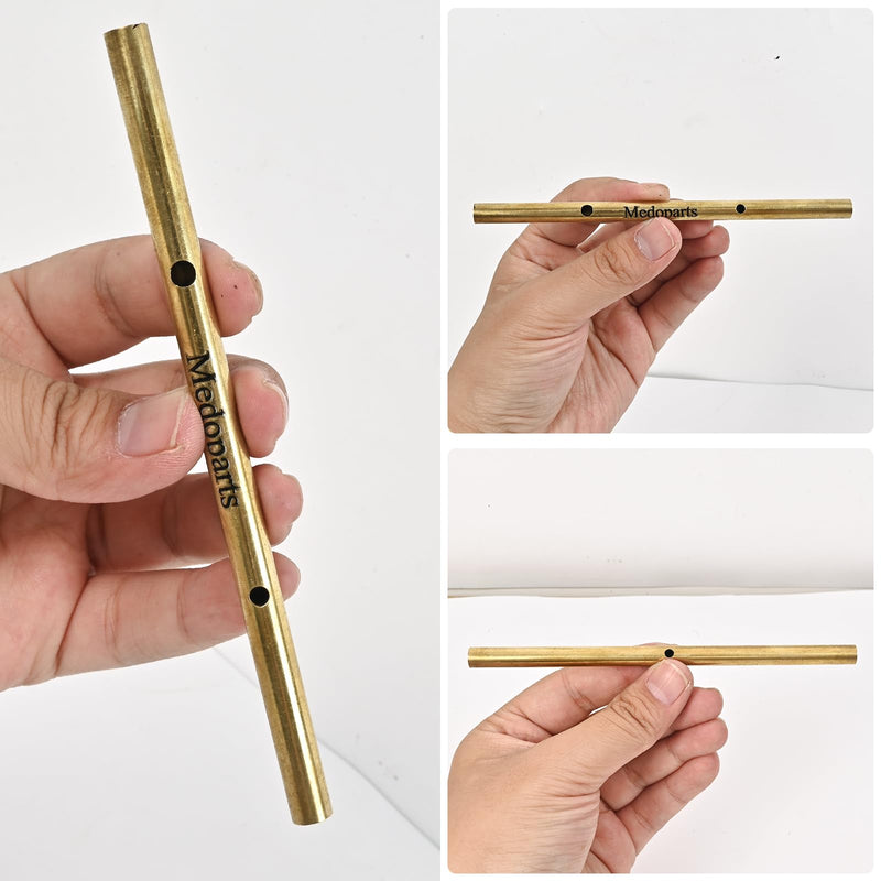 [Australia] - Professional Metal Vocal Training Straws,Singing Breath Control Aid,Portable Voice Exerciser,Improve Tone Resonance and Vocal Technique,For Singers and Teachers (AH) AH 
