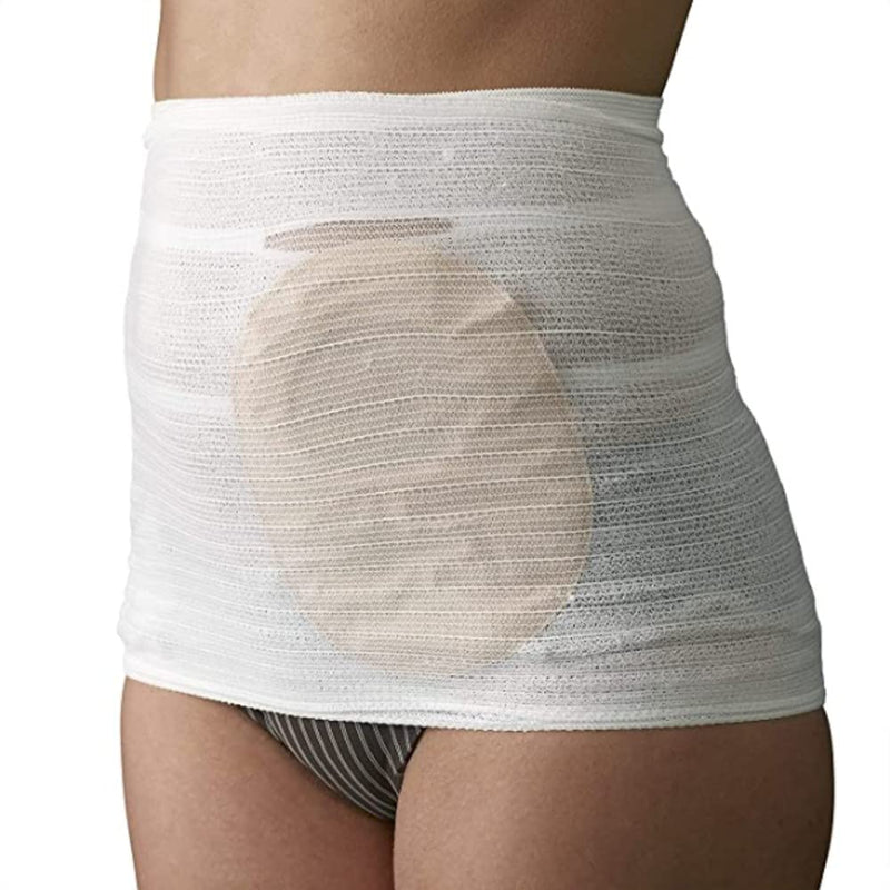 [Australia] - Corsinel StomaSafe Classic (Pack of 3) Ostomy/Hernia Light Support (White, M (38-46in) by TYTEX 