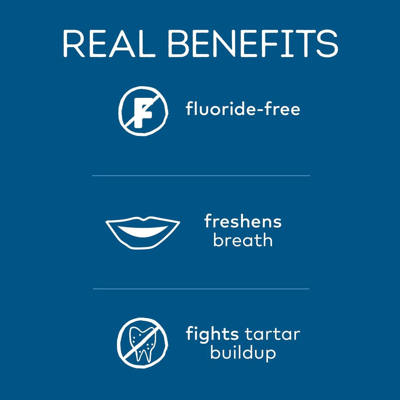 [Australia] - Tom's of Maine Fluoride-Free Antiplaque & Whitening Toothpaste, Peppermint (5.5 oz., 4 pk.) 