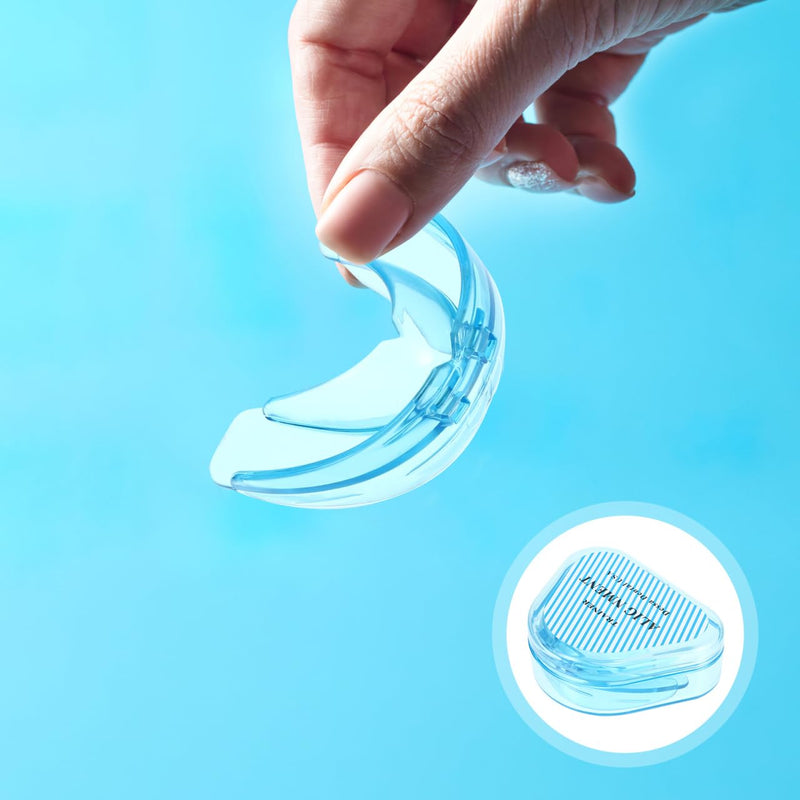 [Australia] - EXCEART Silicone Dientes Orthodontis Mouth Guarsd - Moldable Retainer Teeth Grinding Protection Clenching Bruxism Anti Grinding Dentals Night Sleeping Nighttime Teeth Aligner Protector 