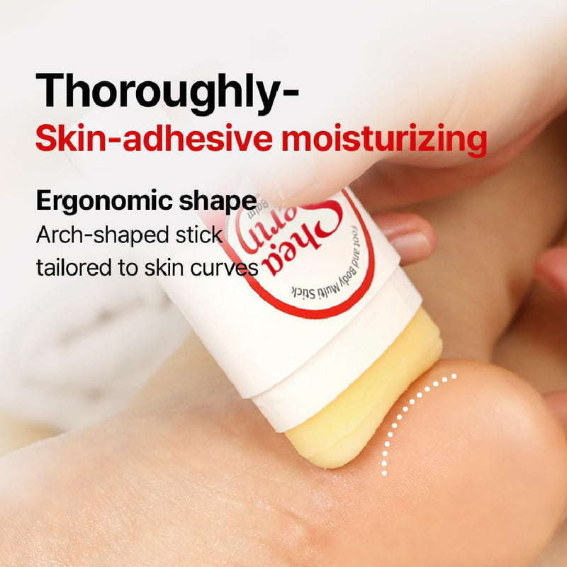 [Australia] - Foot & Body Shea Butter Stick Balm 0.71 oz foot cream for dry cracked heels and feet, Multi moisturizing stick,Made of Shea Butter, OliveOil, Sunflower Oil, Argan Oil. 