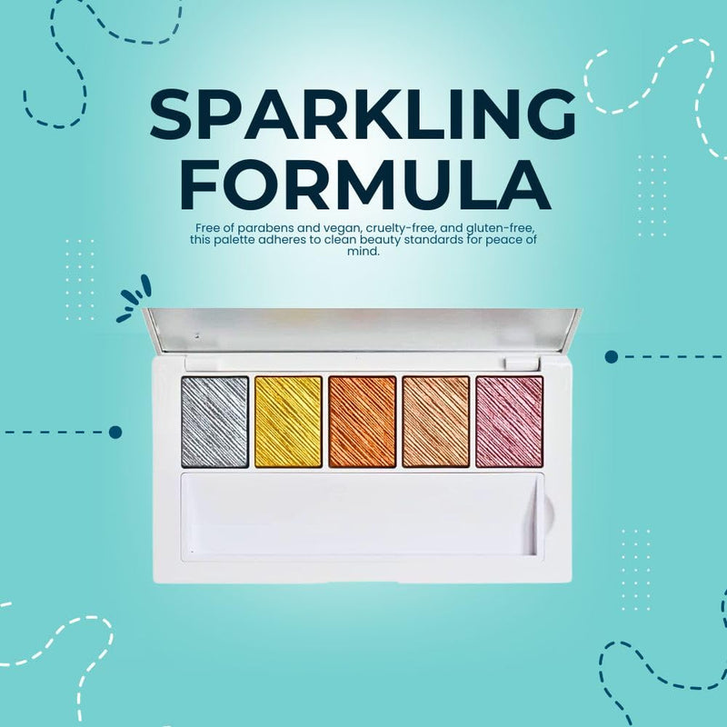 [Australia] - MAKEUP BY MARIO Master Metals® Eyeshadow Palette 5 x 0.05 oz/ 1.5 g 