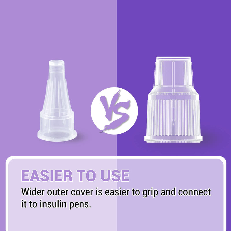 [Australia] - Insulin Pen Needles 31G 5mm, Diabetic Needles for Insulin Injections, Compatible with Most Diabetes Pens, 100 Count 5mm x 31G (3/16”) 