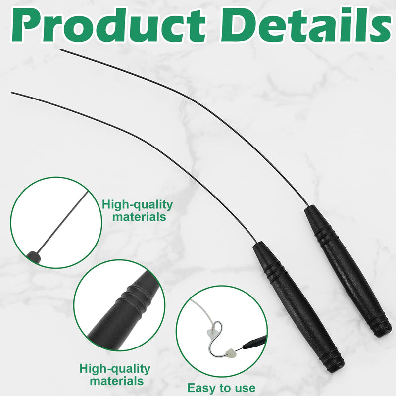 Hearing Aids Cleaning Kits – 10 Piece Hearing Aid Cleaning Set, Reusable Earstick, Easy to Use, Durable and Convenient for Maintenance