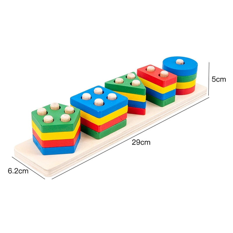 Dementia Activities for Adults, Dementia Aids Elderly Dementia Fidget Toys Sensory Toys for Autism Memory Activities Games Puzzle Geometry Wooden Puzzles for Alzheimers Elderly Memory Activities Games
