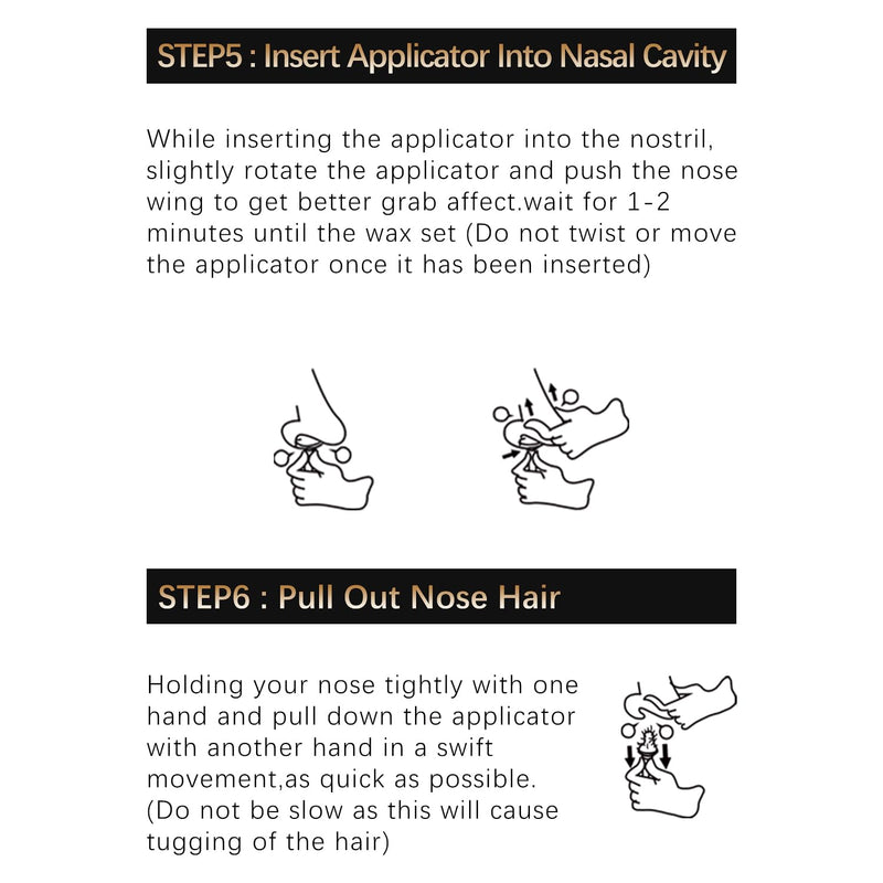 [Australia] - Nose Wax Kit, 90 g Wax, 6 g each individual bag total 15 bags of nose wax, 15 Paper Cups, 30 Applicators, 15 Uses, Nose Hair Removal for Men and Women, Fast, Safe, Easy, Painless Hair Remover 90g 