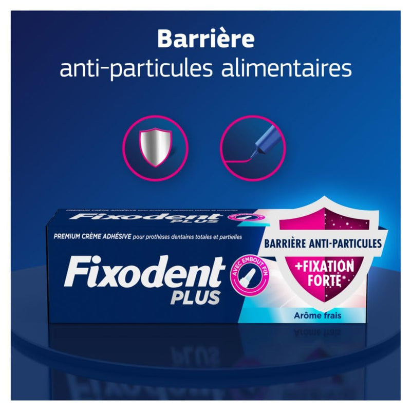 [Australia] - Fixodent Plus the best antibacterial technology adhesive cream for dentures, 40 g Fixodent Plus 40 g 