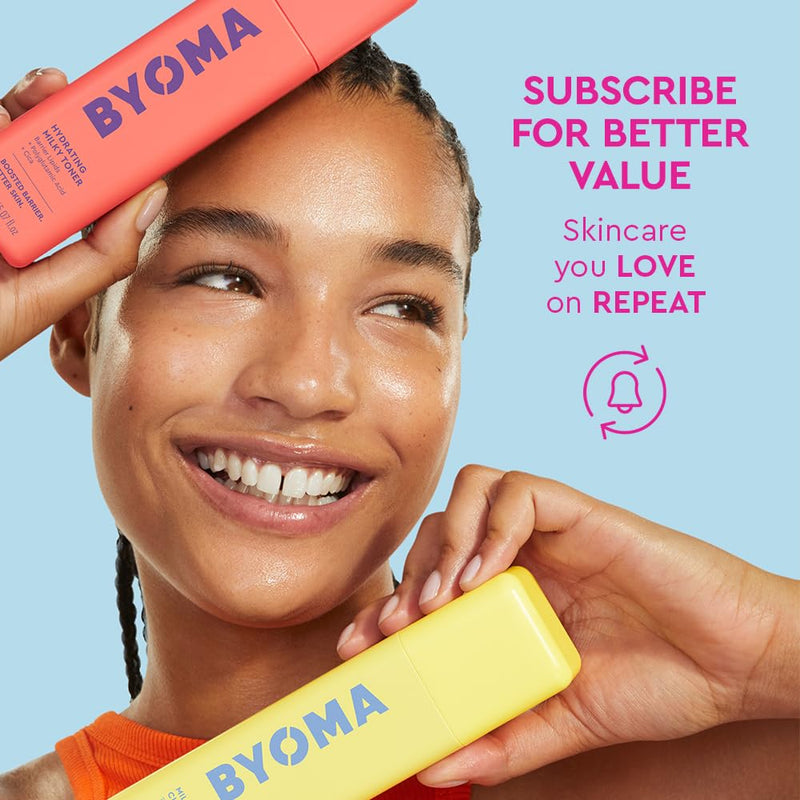[Australia] - BYOMA De-Puff + Brighten Eye Gel - Lightweight Gel Eye Cream for Dark Circles, Puffiness & Wrinkles - Under Eye Cream With Hyaluronic Acid & Vitamin C - Barrier Repair Skincare - 0.68 fl. oz 